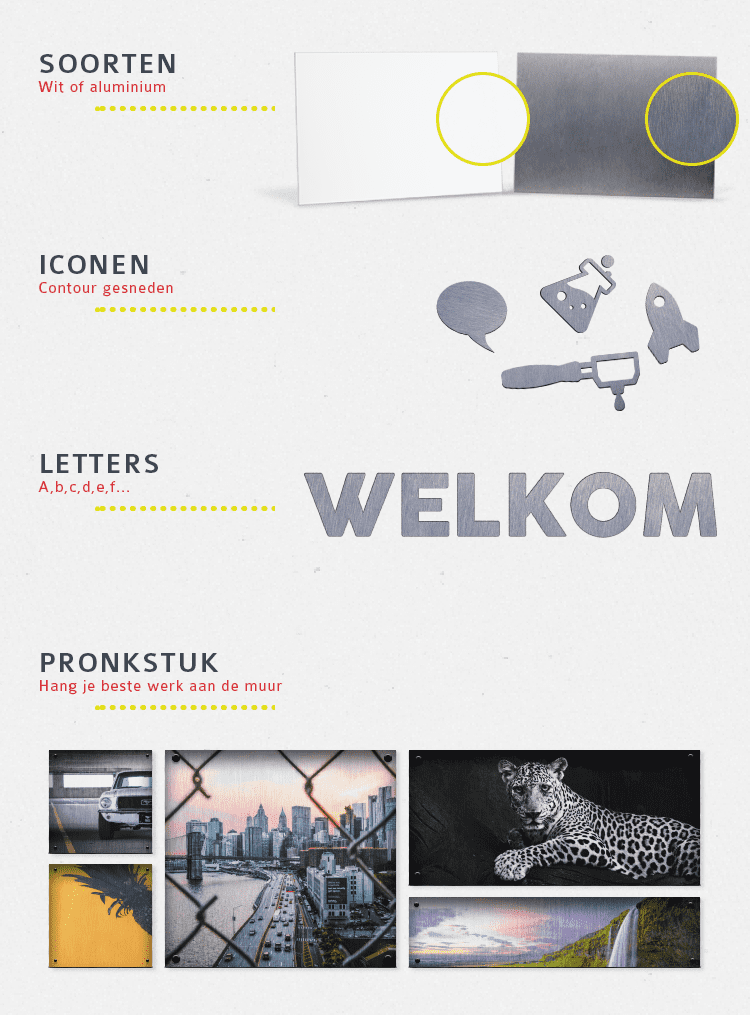 Uitleg dibond