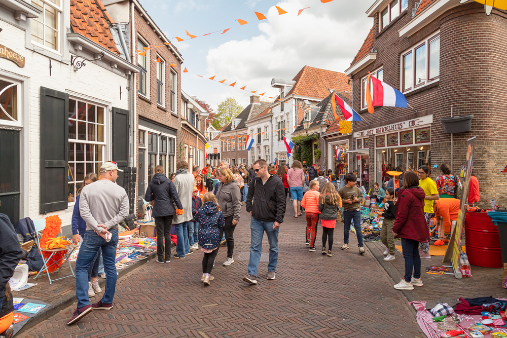 creatief op de vrijmarkt
