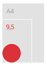 Ronde 9,5 cm