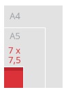 7 x 7,5