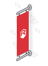Haakse gevelbanieren