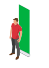 Luxe rollup banner